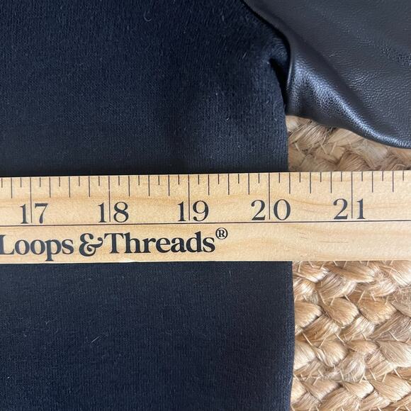 Disney Mickey Minnie Kissing Jacket L Bradford Exchange Lace Faux Leather Black - Picture 9 of 13